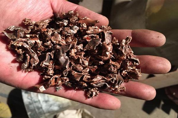 銅鋁水箱分離機(jī)成功案例