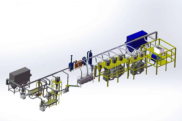 鋰電池回收設(shè)備生產(chǎn)工藝